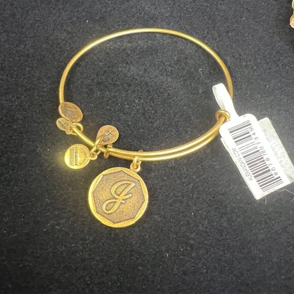 NWT 4 Alex and Ani Gold Toned Adjustable Bracelet - Picture 2 of 4
